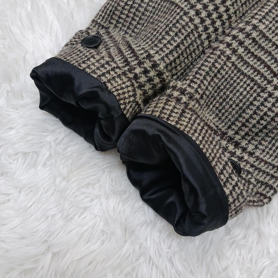 ✨新品未使用✨ブラックレーベル　ダッフル　ハリスツイード　グレンチェック M