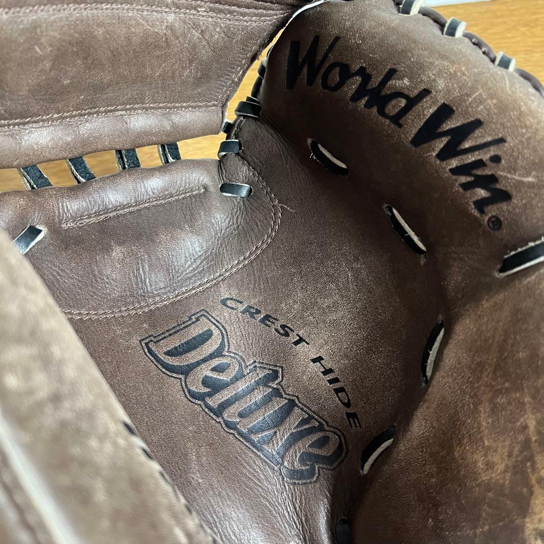 ミズノ ワールドウィン 一般軟式 キャッチャーミット 美品 日本製 大人用