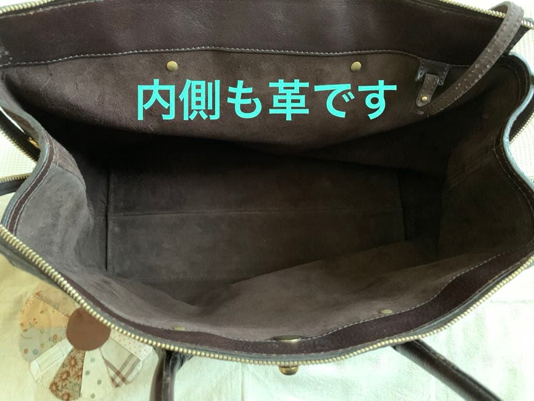 【美品】サンローラン❗️ダークブラウン レザー バッグ