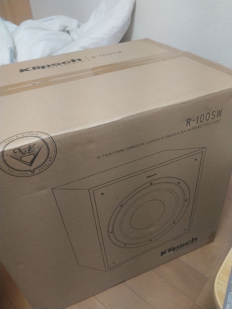 スピーカー・ウーファー Klipsch R-100SW BLACK