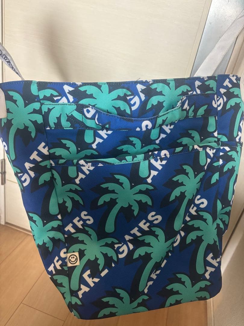 パーリーゲイツ ヤシの木柄 ロッカーバッグ ＆ カートバッグ セット