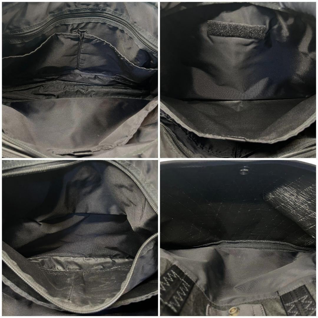 美品　ポーター　2way　A4可　2層　ハイブリッド　ビジネスバッグ　斜め掛　黒