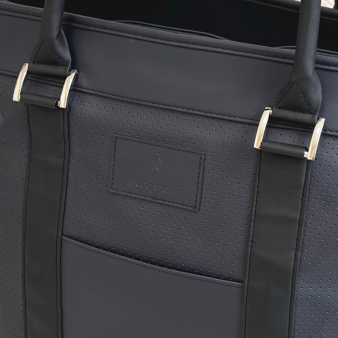 美品 ルコック 二層式 ゴルフ トートバッグ ボストンバッグ　2WAY仕様