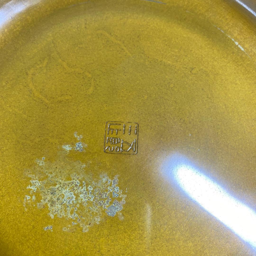 金谷五郎三郎　黒唐銅蓮萌式火鉢　共箱　トトサカ　東さ7-0315☆2F