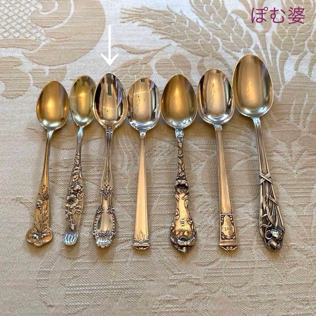 【Tiffany ティファニー】純銀／デミタススプーン「リシュリュー」