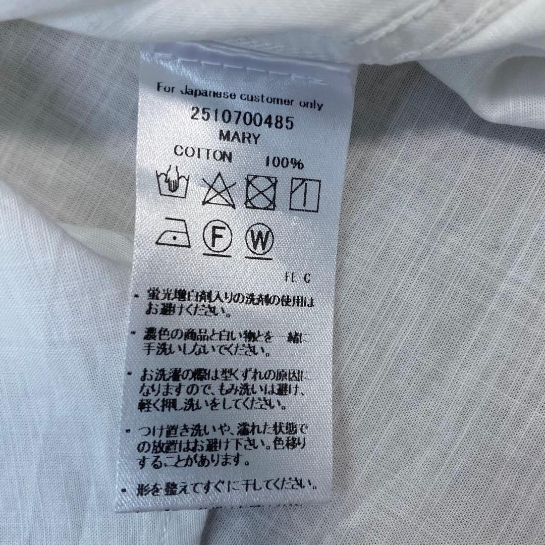 【美品】Frank&Eileenフランクアンドアイリーン　シャツワンピース　白