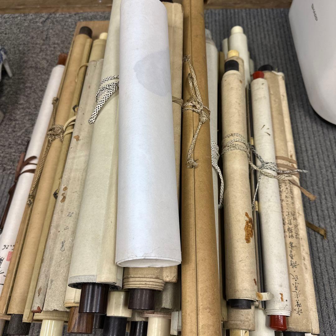 掛軸，掛け軸 ，漢字，畫，掛軸セット30点まとめ