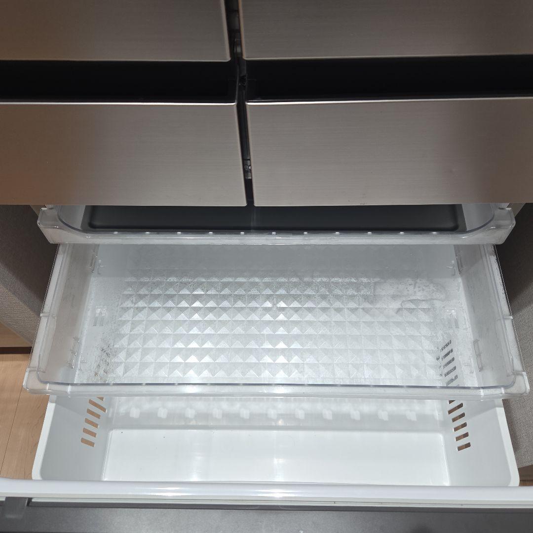 【2022年】HITACHI 冷蔵庫 R-HW49S 485L 日立 凹み匂い有
