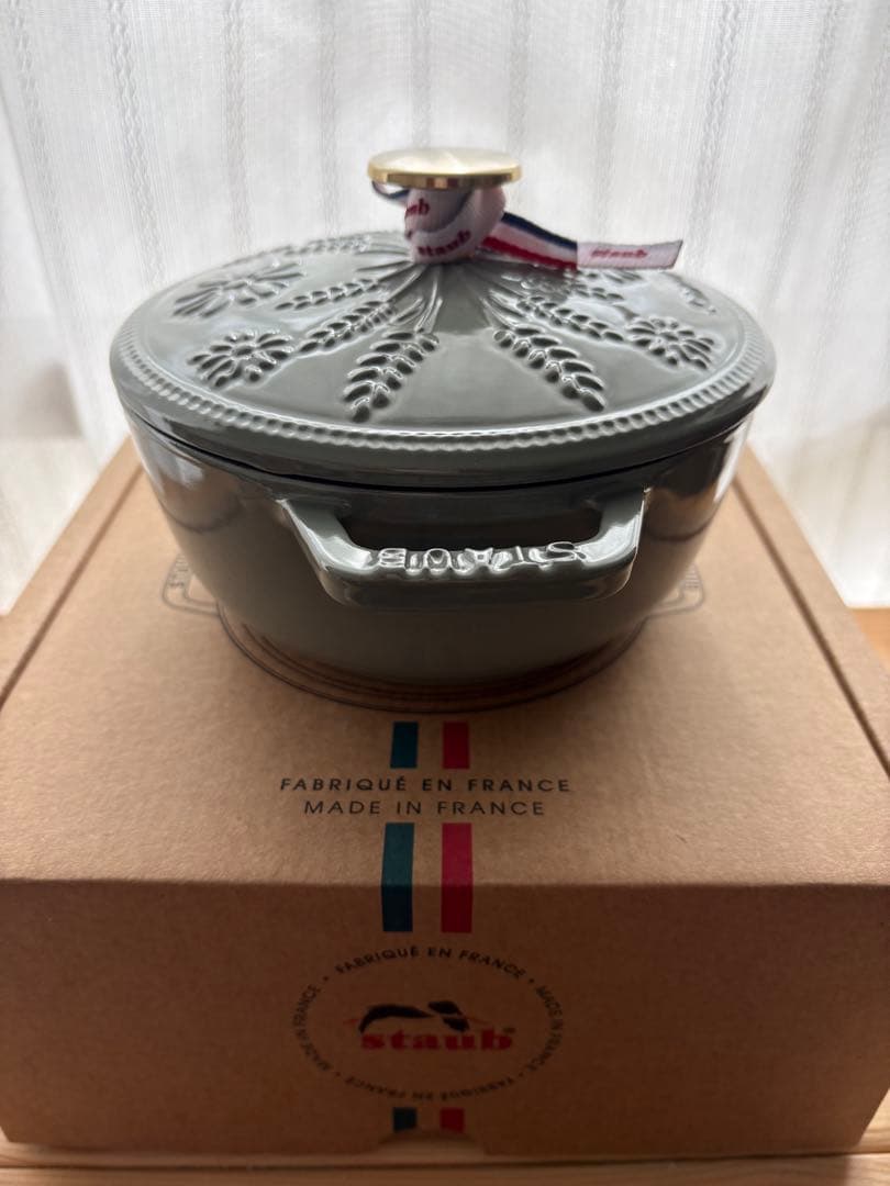 【新品】ストウブ マーガレット ユーカリ ワナベS