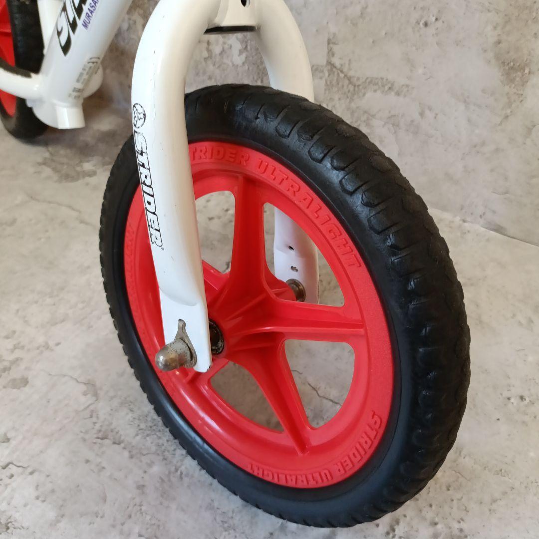 ストライダーstrider sportムラサキスポーツ限定モデル12インチ赤白