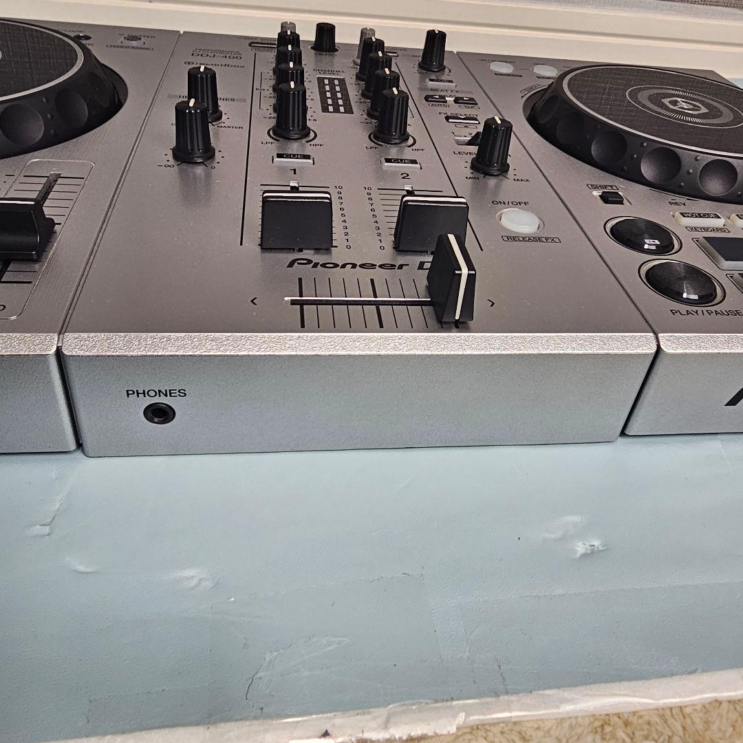 Pioneer DJ DJコントローラー DDJ-400-S 限定カラーシルバー