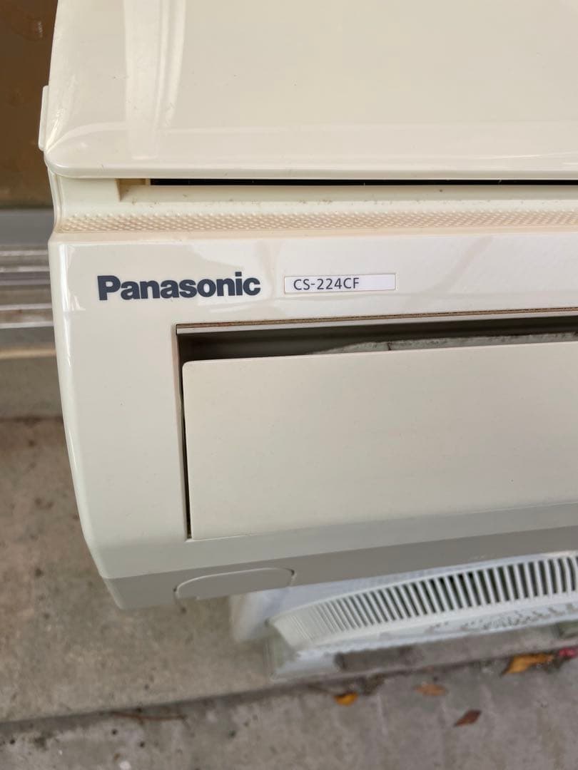 Panasonic CS-224CF エアコン本体　リモコン付2014年製動作品