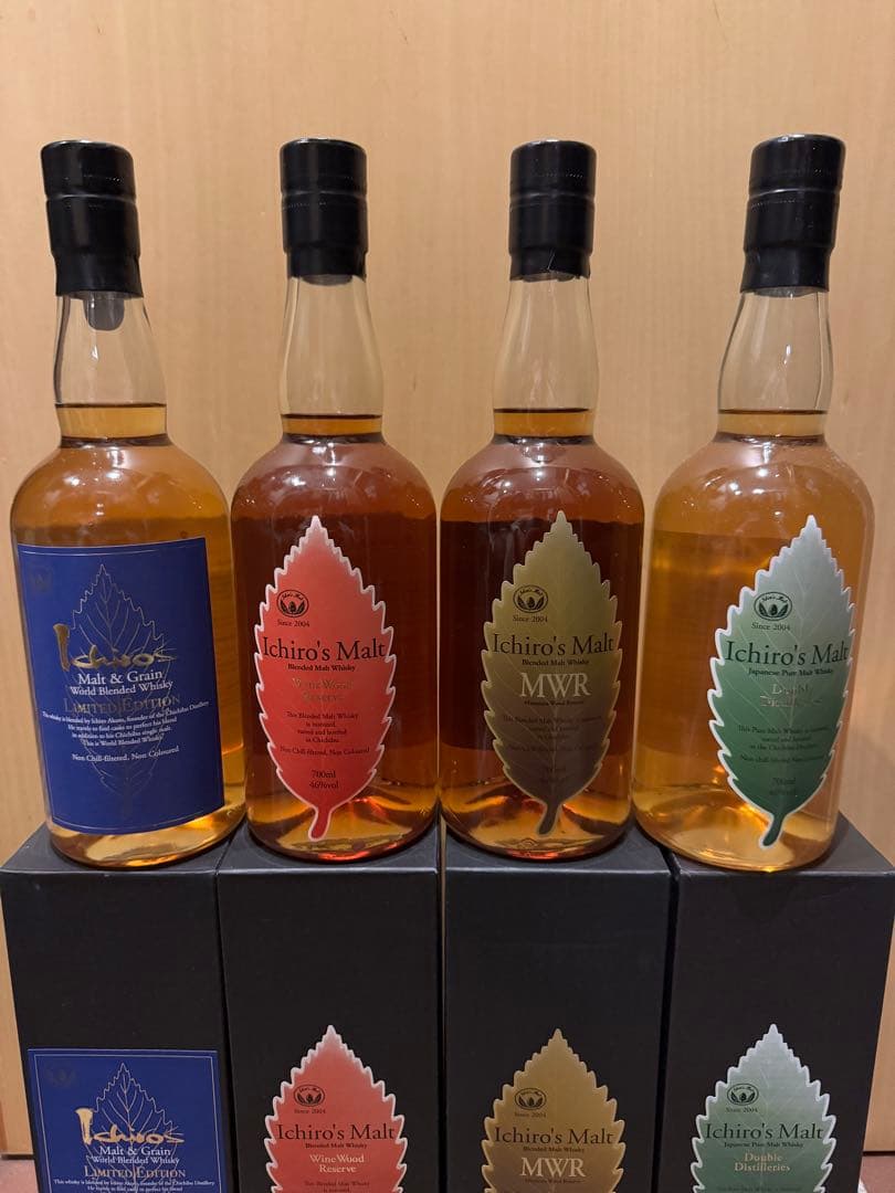 Ichiro's Malt ウイスキーセット　4本　イチローズモルト