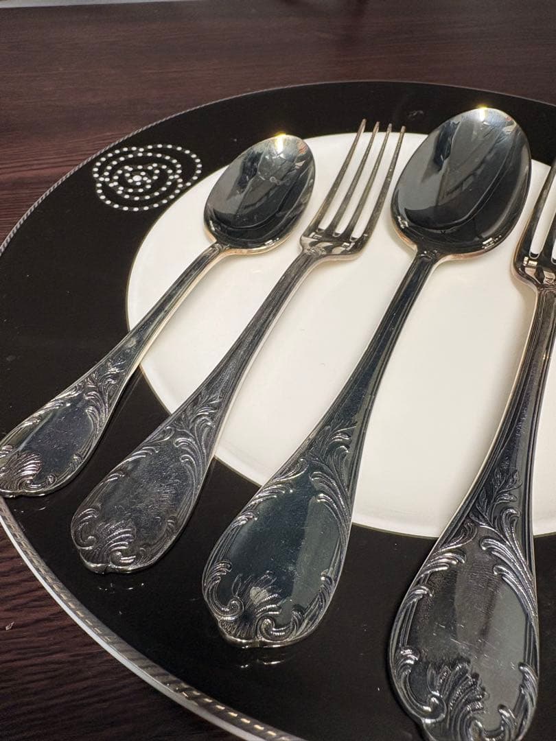 【クリストフル】マルリー　5本セット①　新品価格9万円越え