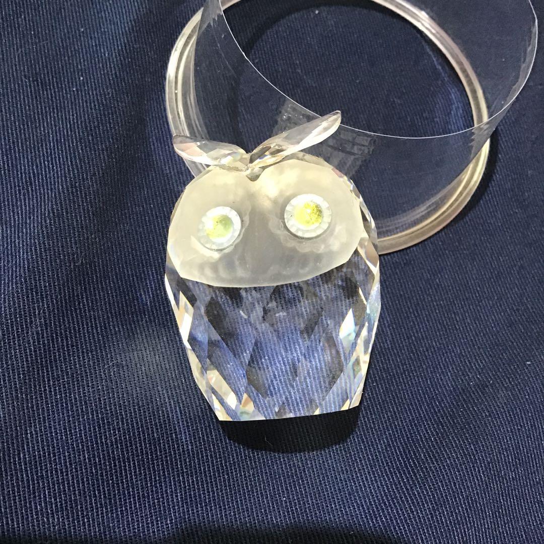 4121699 ガラス細工 スワロフスキー まとめて ヤングバレリーナ フクロウ