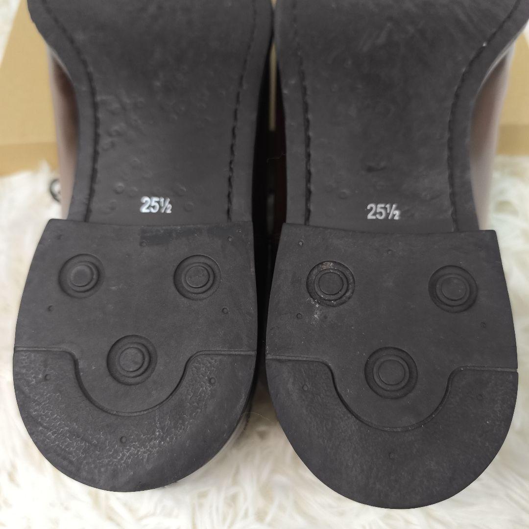 ✨極美品✨リーガル ドレスシューズ 外羽根 ストレートチップ ガラスレザー 茶色