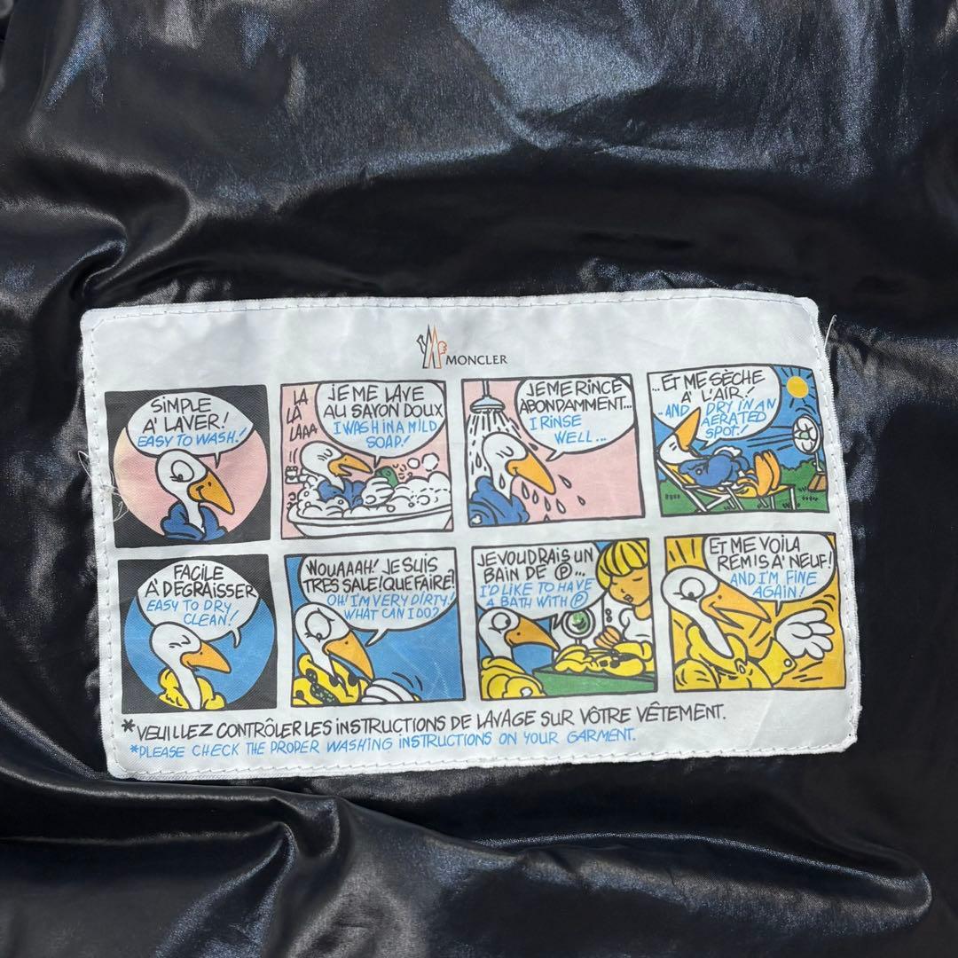 5925【QR確認済み・付属品】モンクレール☆フードロゴ入りダウン DUBOIS