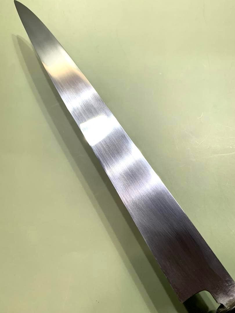 正本　　柳刃包丁　秀　刃渡り29.5cm