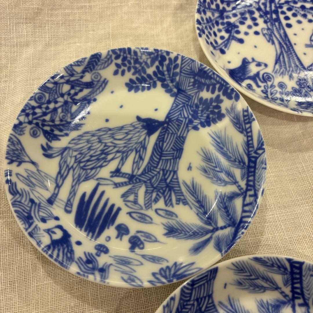 ミナペルホネン　豆皿5枚組　imagine