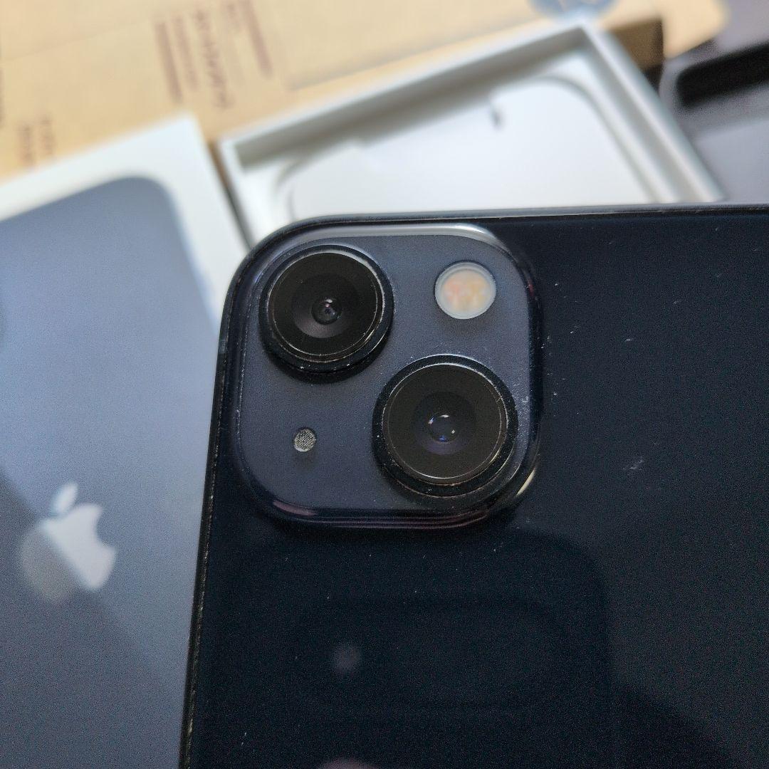 Apple iPhone 13 128gb 本体+Spigen MUJIケース