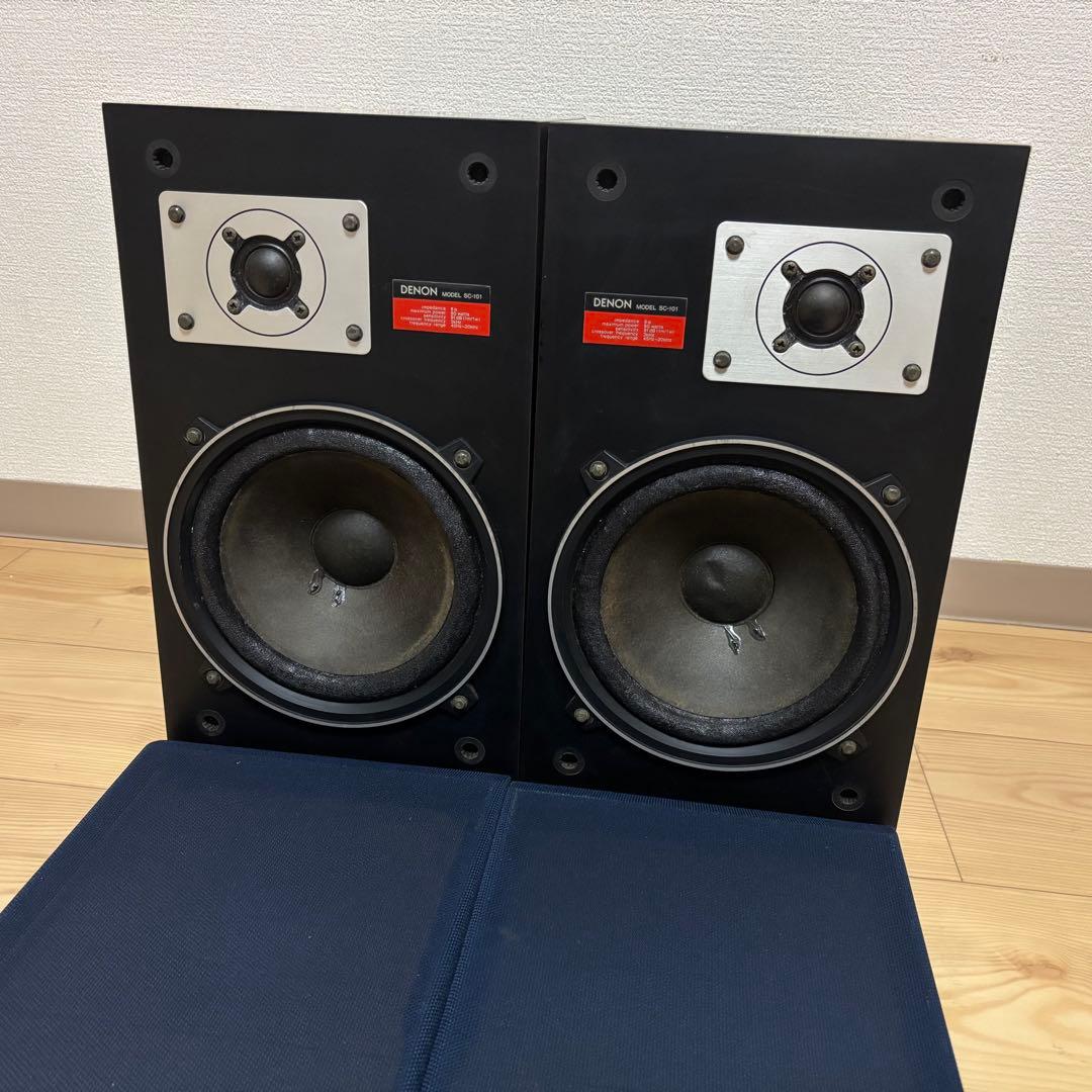 【名機】DENON SC-101 2ウェイ密閉方式