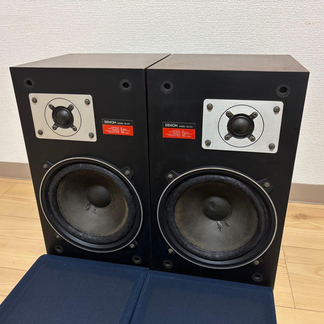【名機】DENON SC-101 2ウェイ密閉方式
