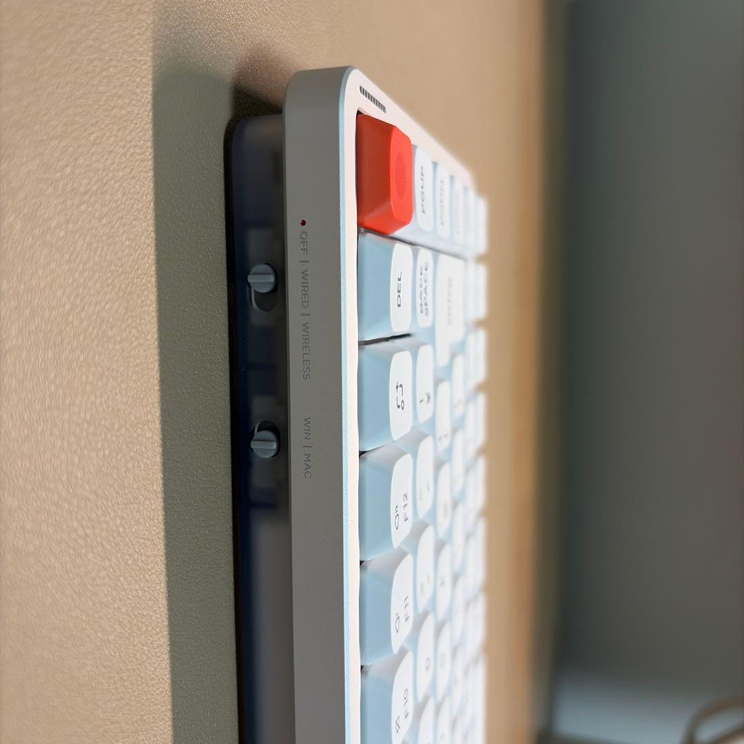 Nuphy air75 v3 JIS配列 Blash Nano軸　ホワイト