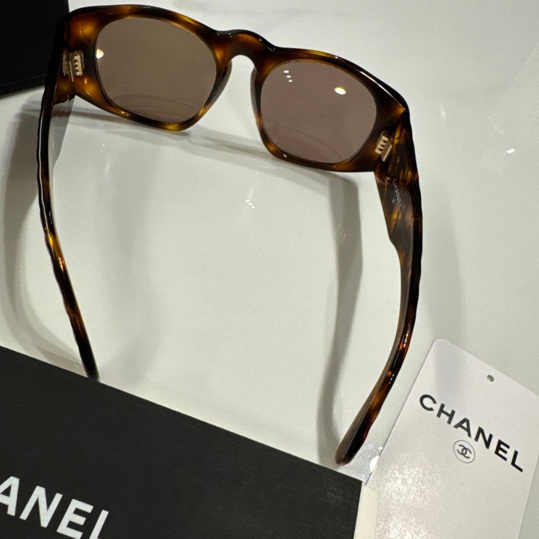 CHANEL ブラウン サングラス　べっこう