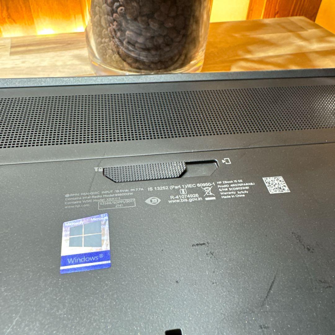 準美品‼️HP ZBook☘最高峰i7☘メモリ32GB☘フルHD☘ノートパソコン