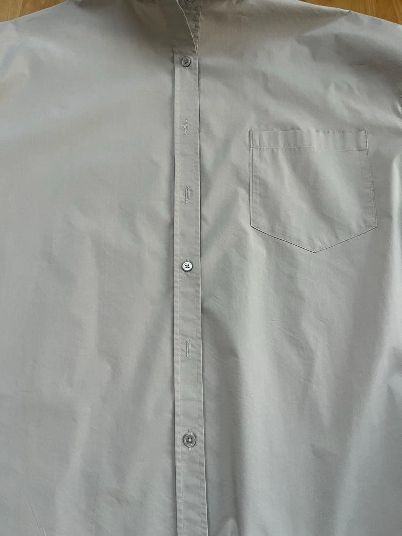 THIRD MAGAZINE サードマガジン　撥水オーバーサイズシャツ