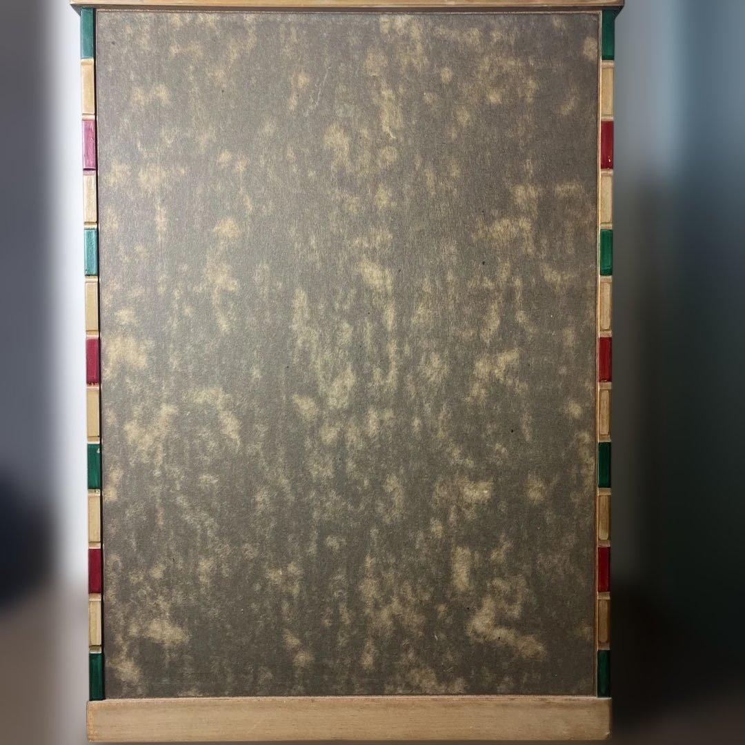 【昭和レトロ】フランス人形 ポーズ人形 赤いドレス ガラスケース入りヴィンテージ