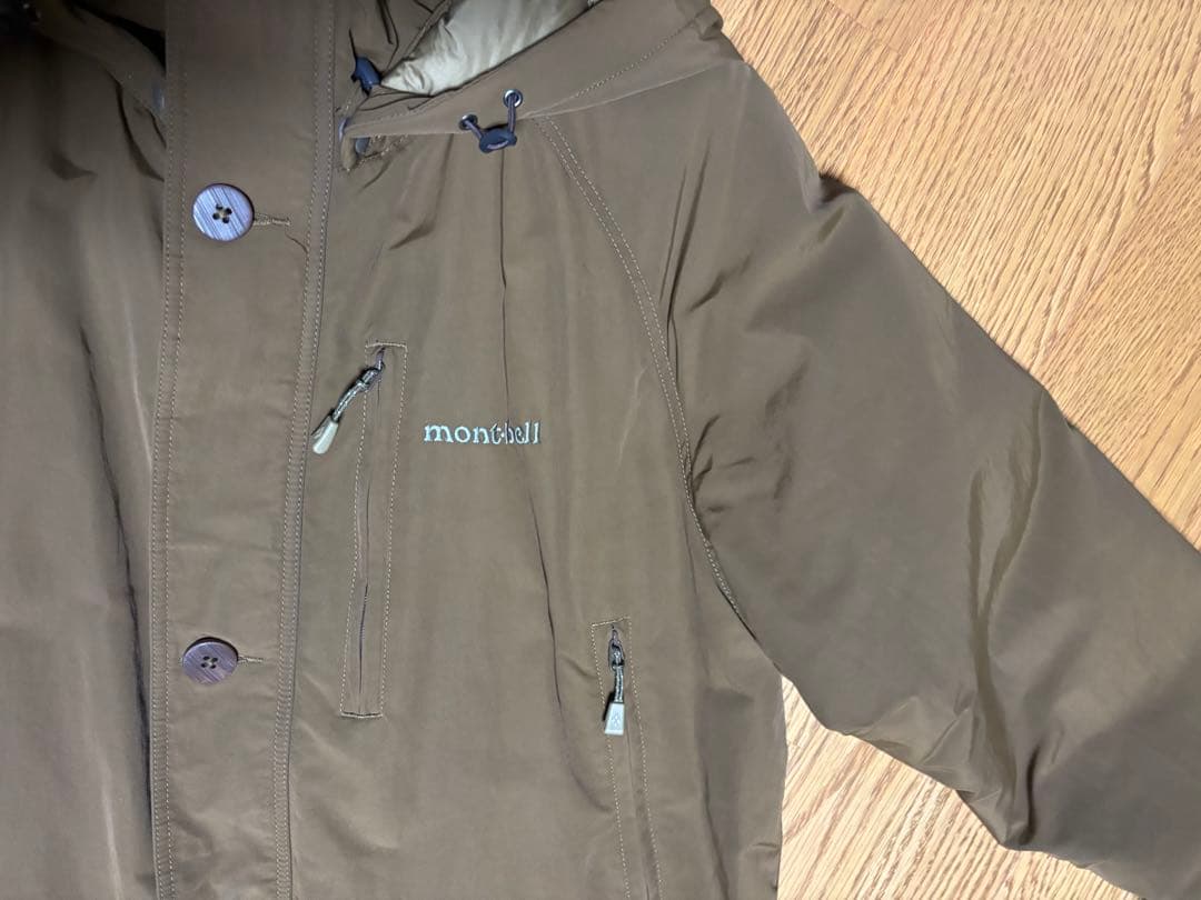 ひまわり⭐︎monbell ダウン90フェザー10 メンズM ほぼ新品