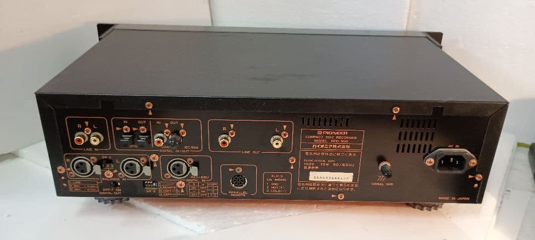 ★パイオニア　Pioneer CDレコーダー　RPD-500