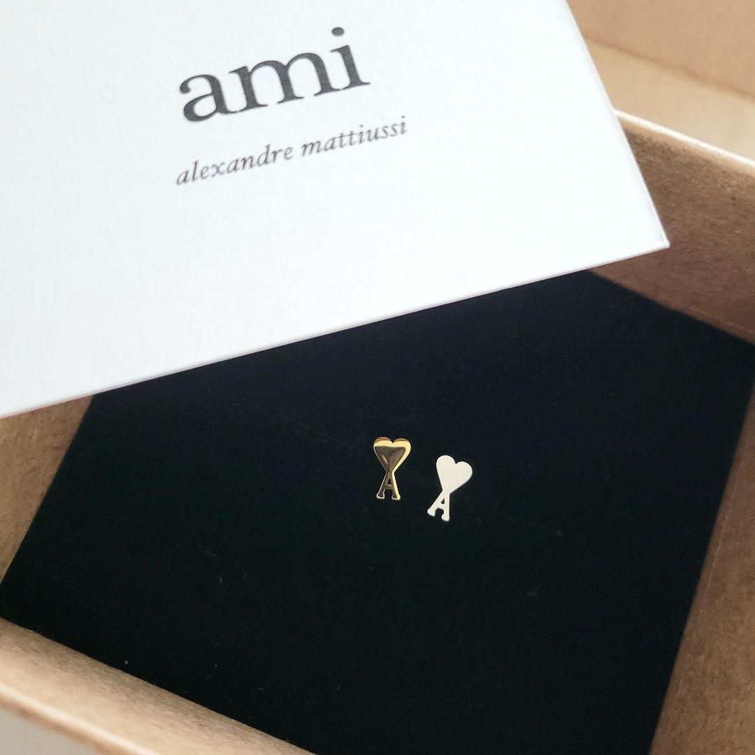 【新品未使用】AMI PARIS/ ピアス 片耳　SL２個