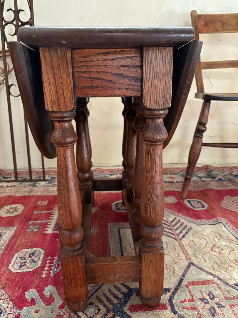 バタフライテーブル　コーヒーテーブル　アンティーク