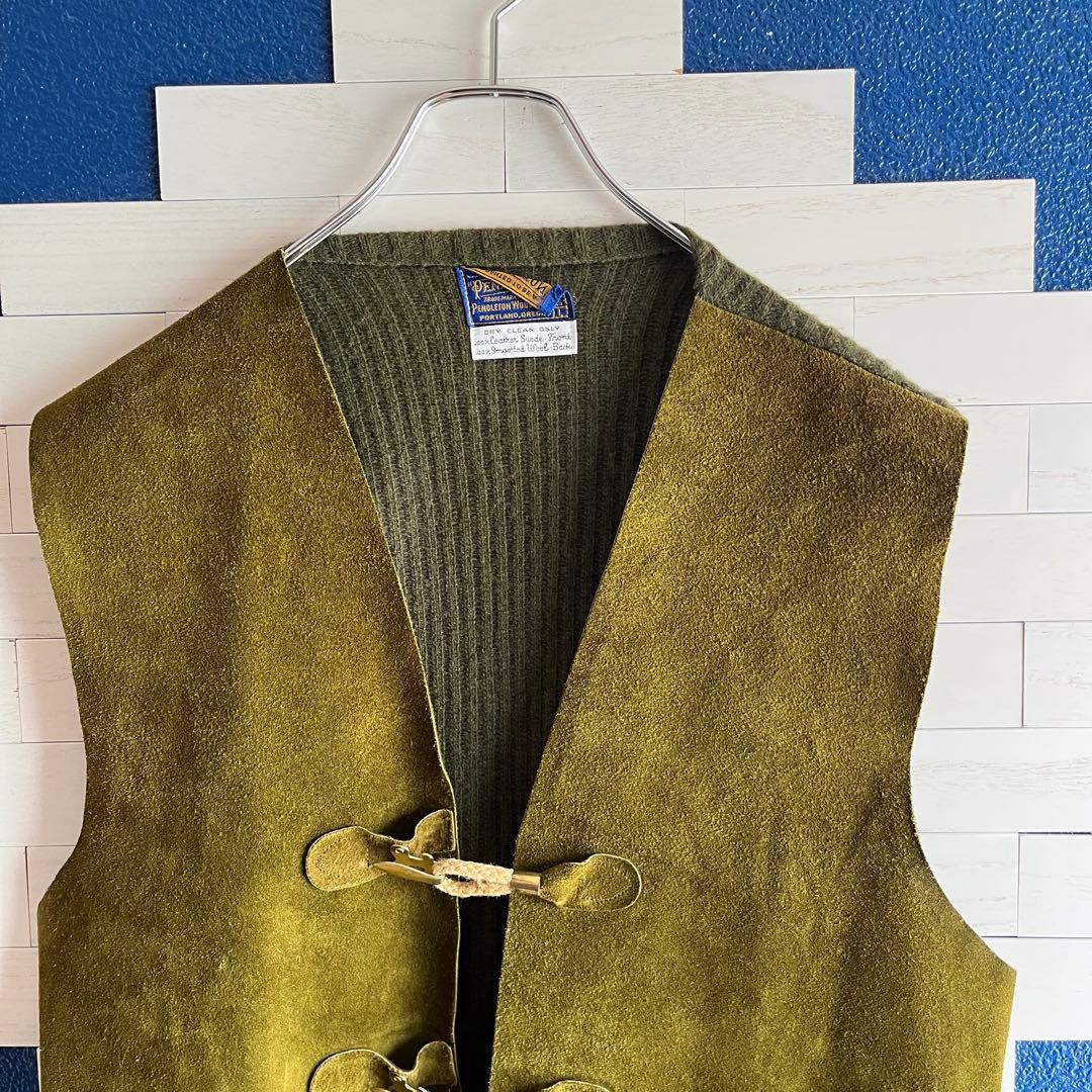PENDLETON ビンテージ スウェードベスト