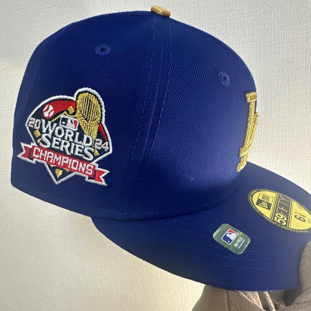 【1月末SALE】日本未販売　現地スタジアム購入♪ ドジャース特別仕様キャップ