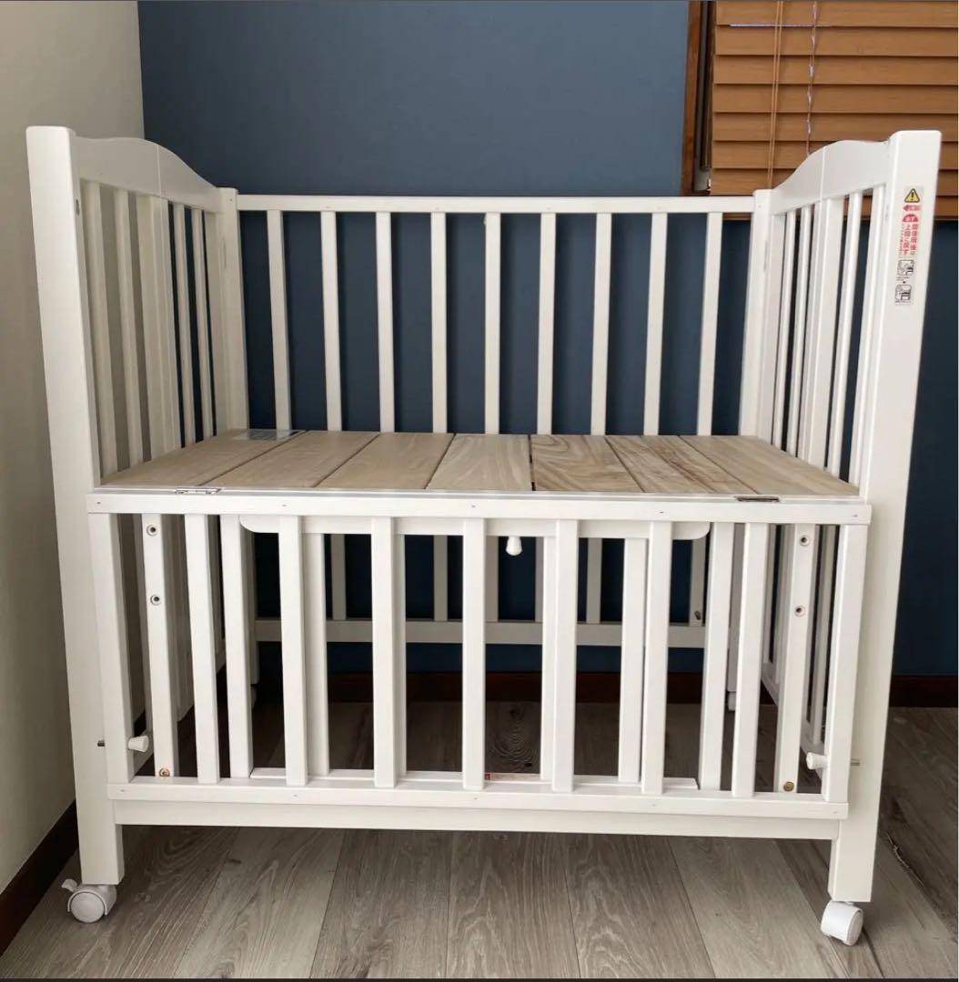 【送料込み】ミニベッド 折りたたみ（ホワイト）