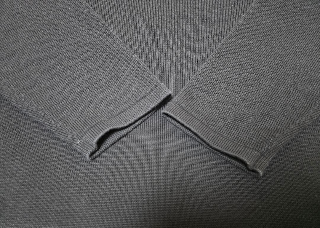 PEACEMAKER OAMC Knit Polo Sサイズ 黒 25AW