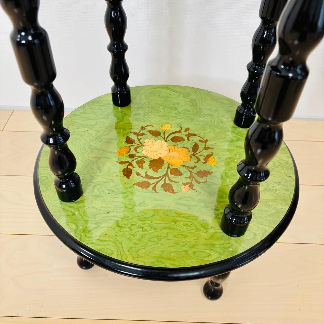 イタリア製　サイドテーブル　アンティーク　ビンテージ　送料込み