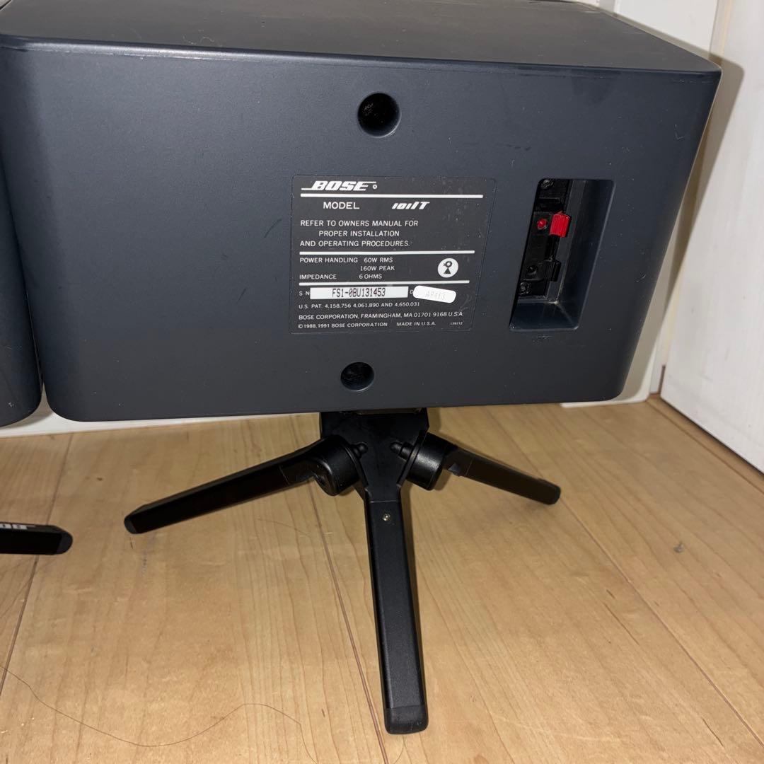 極美品　セット　BOSE 101IT・TS-1純正三脚スタンド 付き