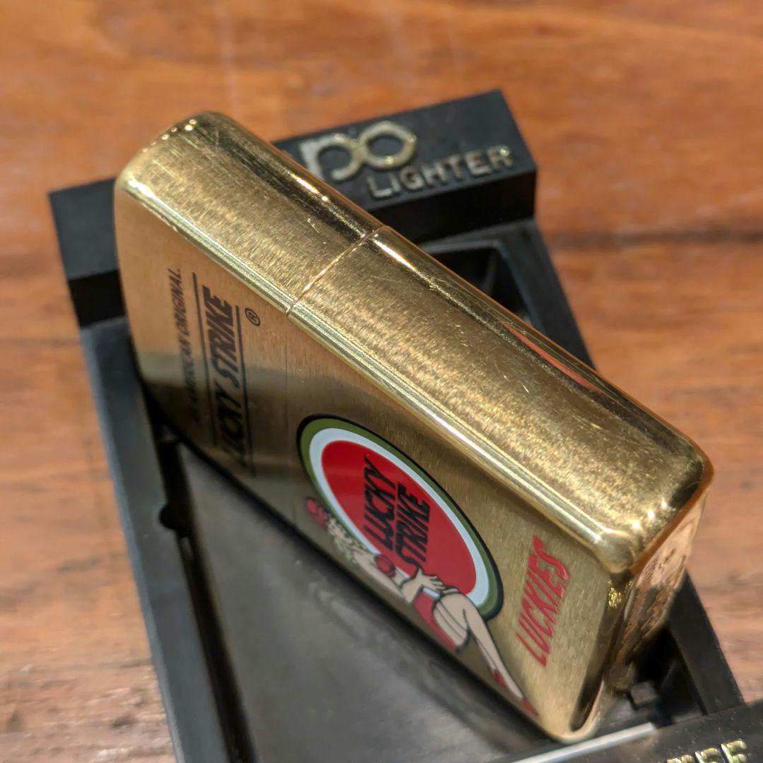 【新品】96年製 ラッキーストライク LUCKY STRIKEガールZippo