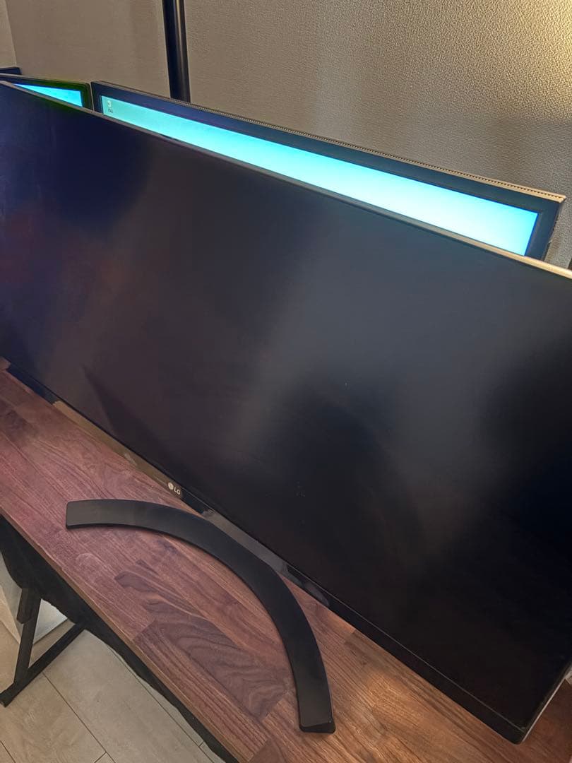 LG 34インチウルトラワイドモニター 3440x1440 HDR