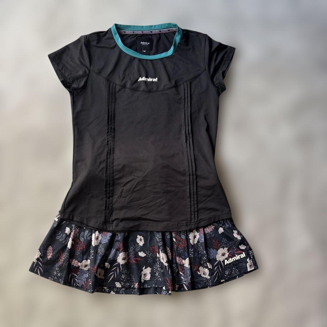 【Admiral】アドミラル テニスウェア・スコート 上下セット M・Lサイズ