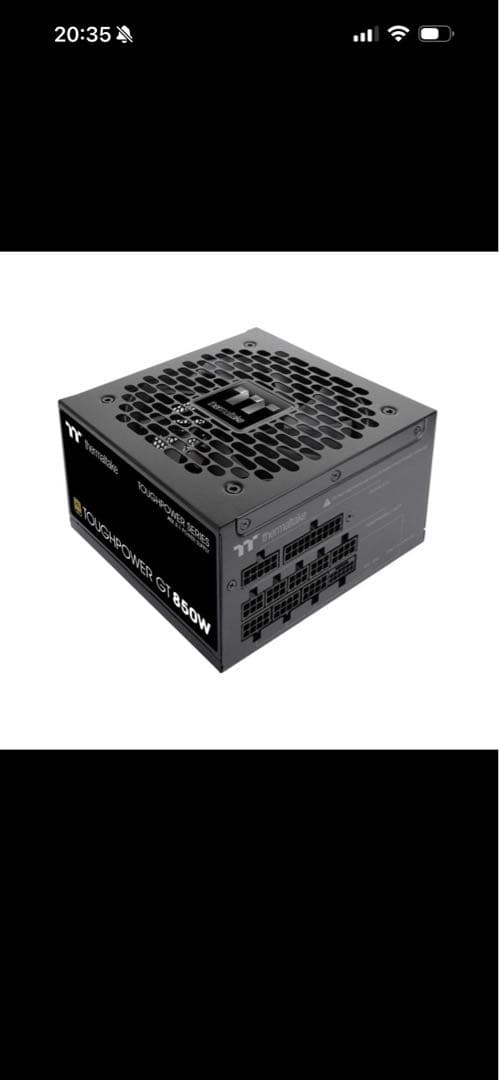 未使用　Thermaltake TOUGHPOWER GT 850W