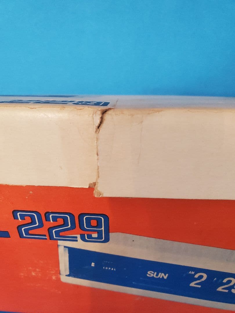 昭和レトロ コパル 229 パタパタ時計 あこ