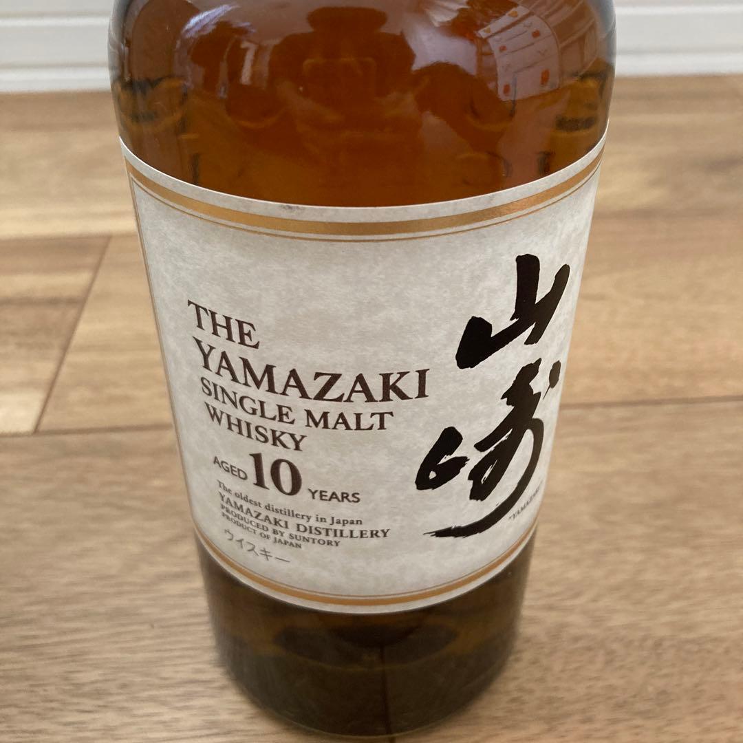 【未開封】山崎10年 サントリーシングルモルトウイスキー 700ml