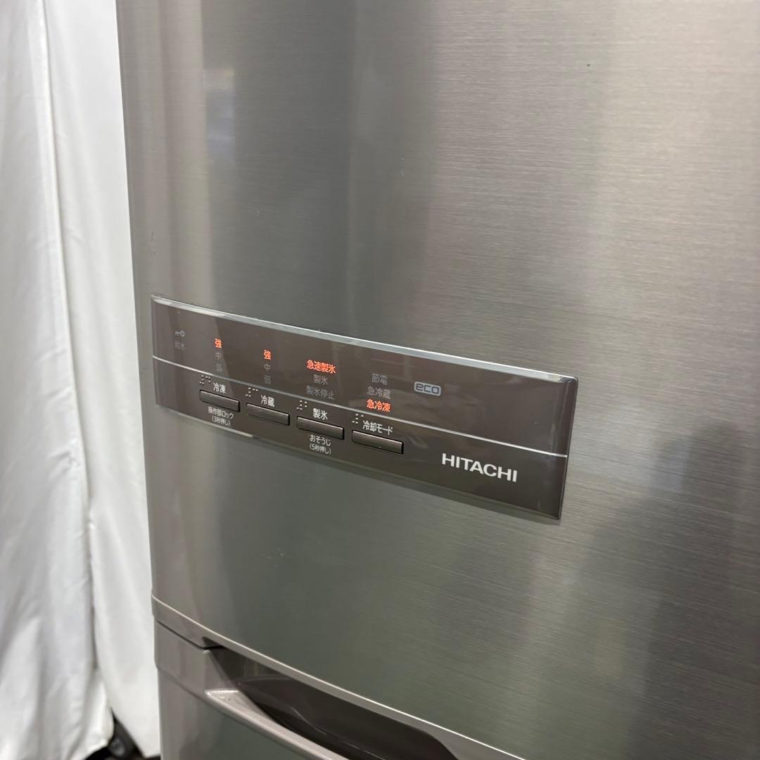 104　冷蔵庫　日立　大型　400L　右開き　綺麗　中古　設置無料　安い‼️