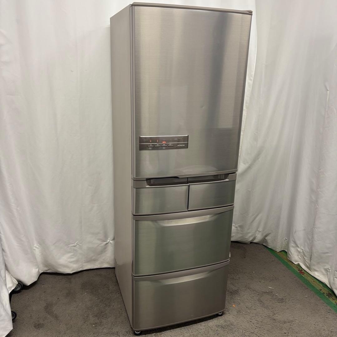 104　冷蔵庫　日立　大型　400L　右開き　綺麗　中古　設置無料　安い‼️