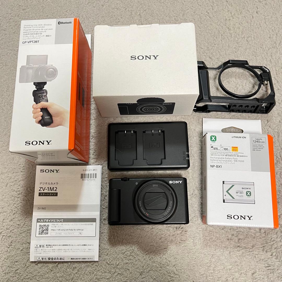 SONY VLOGCAM ZV-1Ⅱ （ZV1M2）シューティンググリップキット